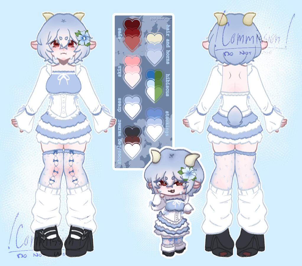 Commissioned by @sock_syy (ig)